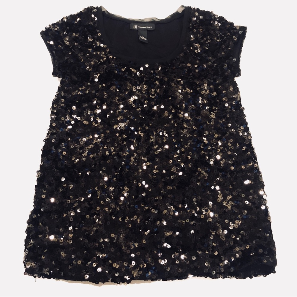 INC. Sequin Top | sz XS